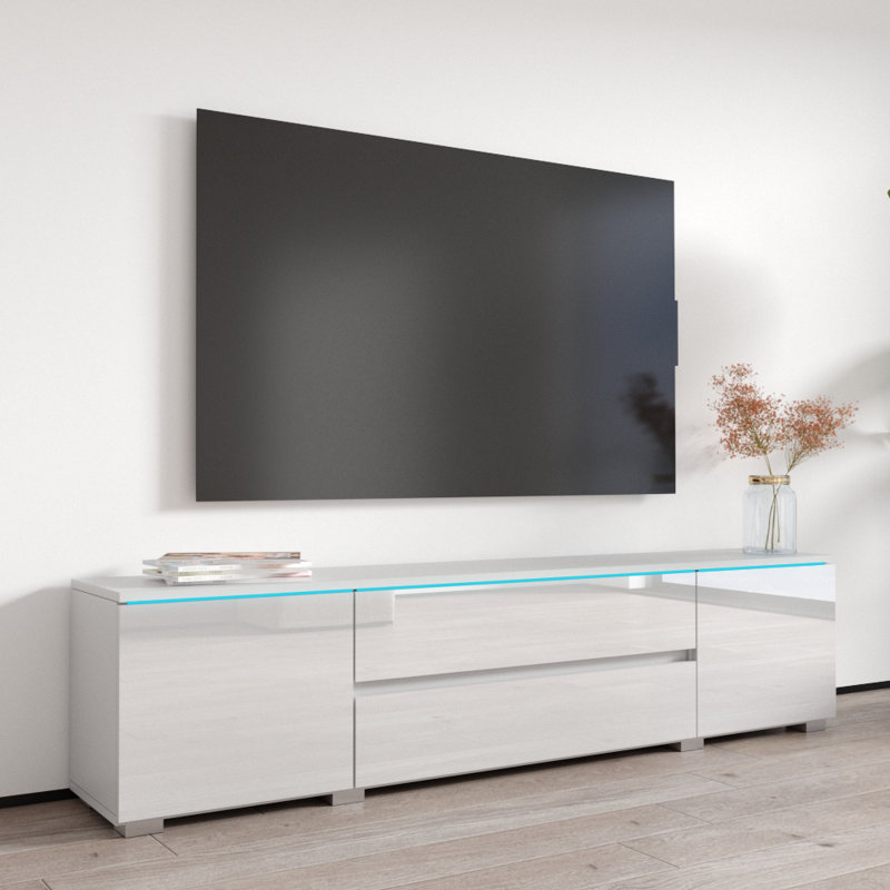 Orren Ellis Euphoria TV Stand for TVs up to 88" & Reviews Wayfair